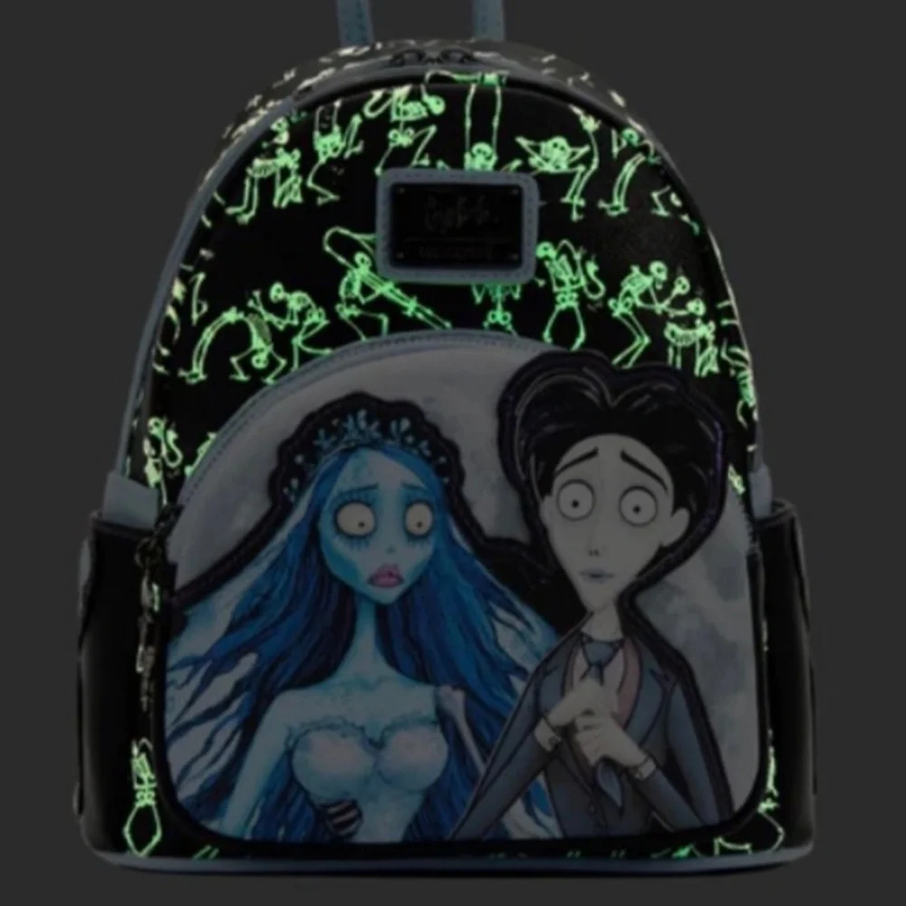 Corpse Bride♠️Glow in the Dark Backpack - Picture 11 of 13